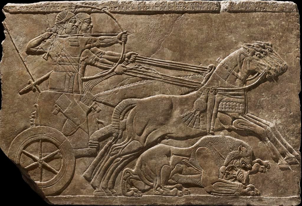 Ancient Assyria Palace Reliefs